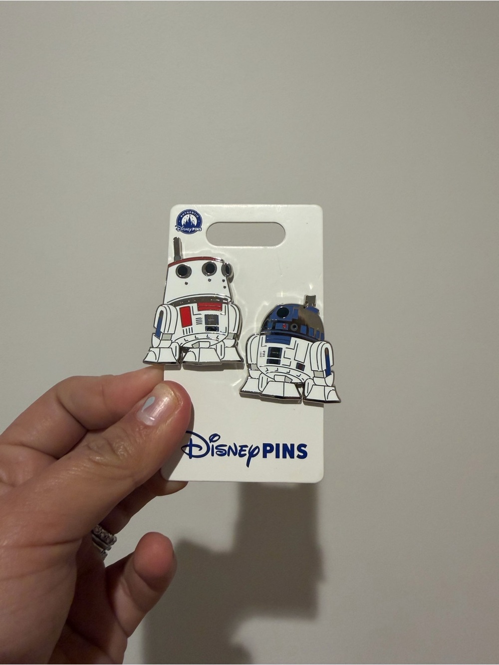 Disney White R2-D2 Droid Enamel Pin Set